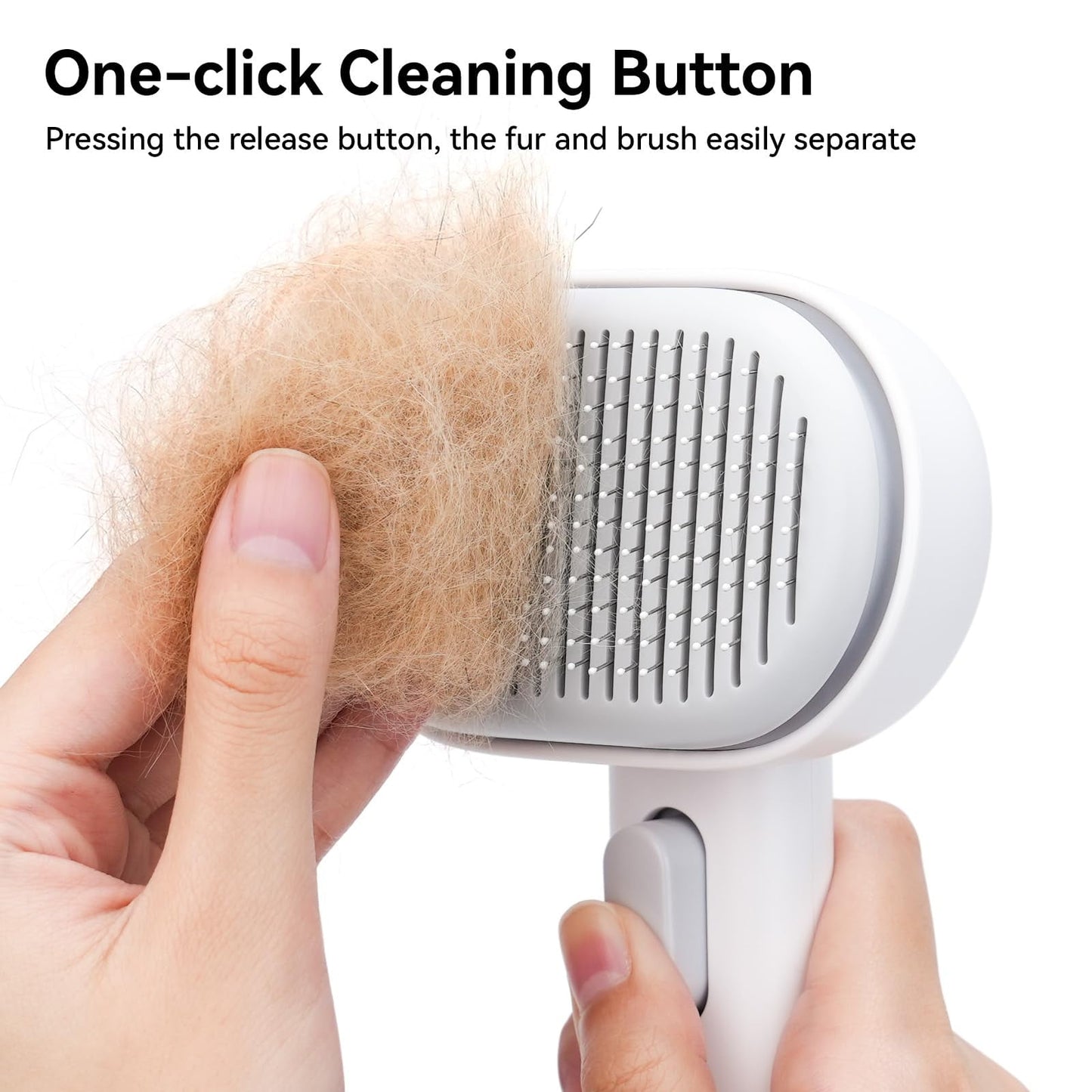 aumuca Cat Brush for Shedding, Cat Brushes for Indoor Cats, Cat Brush for Long or Short Haired Cats, Removes Loose Fur