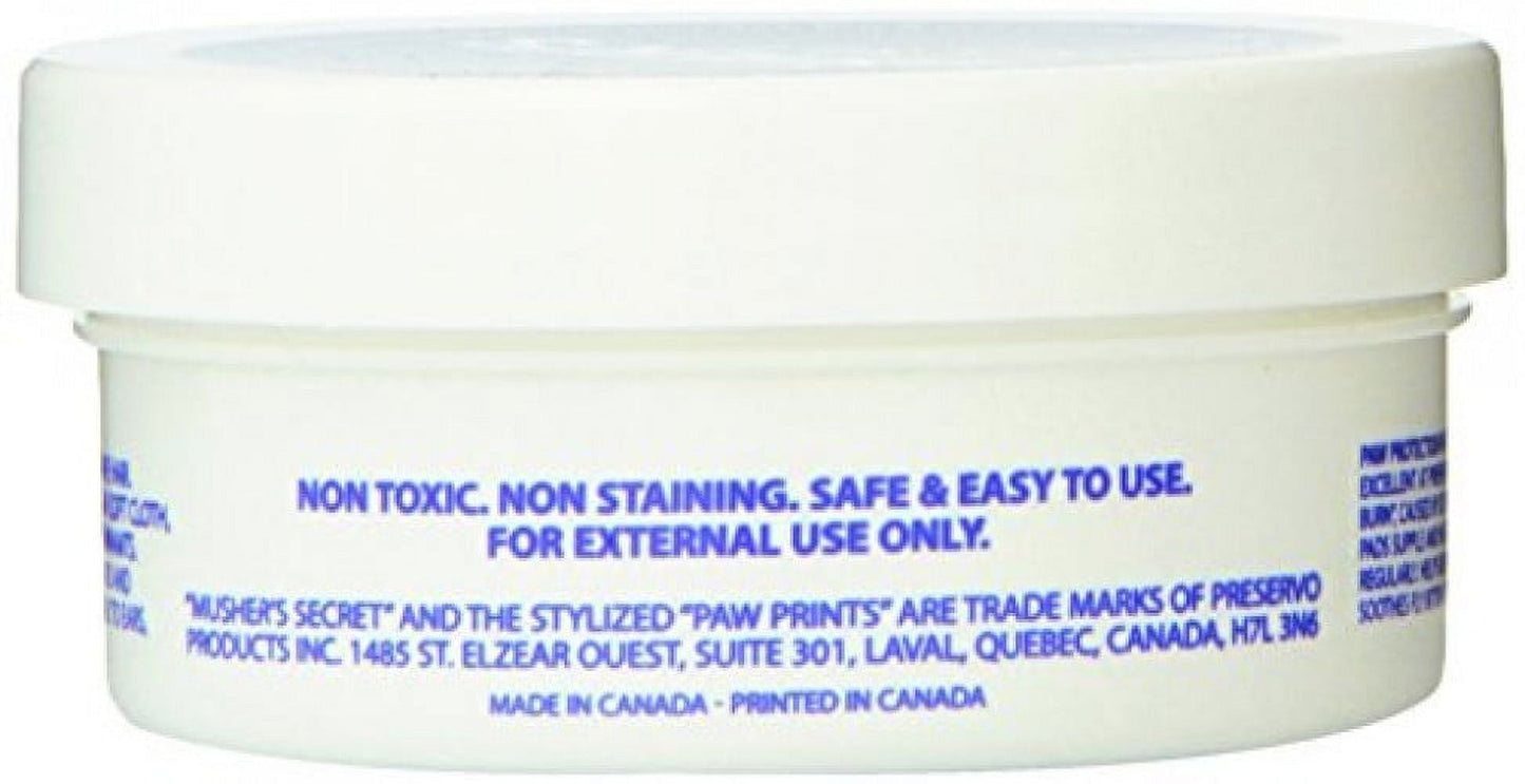 Musher's Secret Dog Paw Balm 60g - Moisturizing, All-Natural Paw Balm