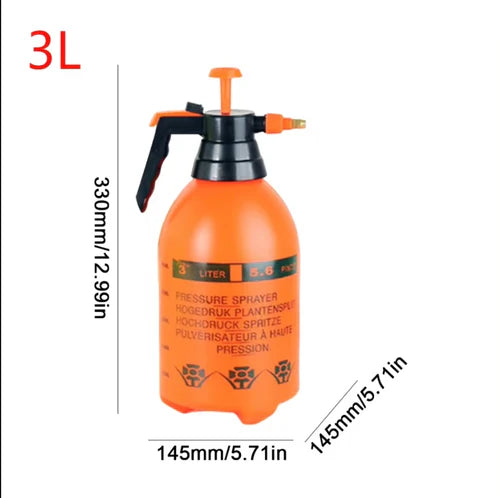 Pneumatic sprayer, Garden pump sprayer, 0.5 gallon hand-held lawn