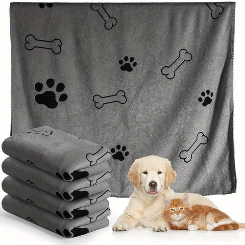 Dog Towel Drying Dog Cat Pet Towel, Puppy Microfiber Quick-drying Dog