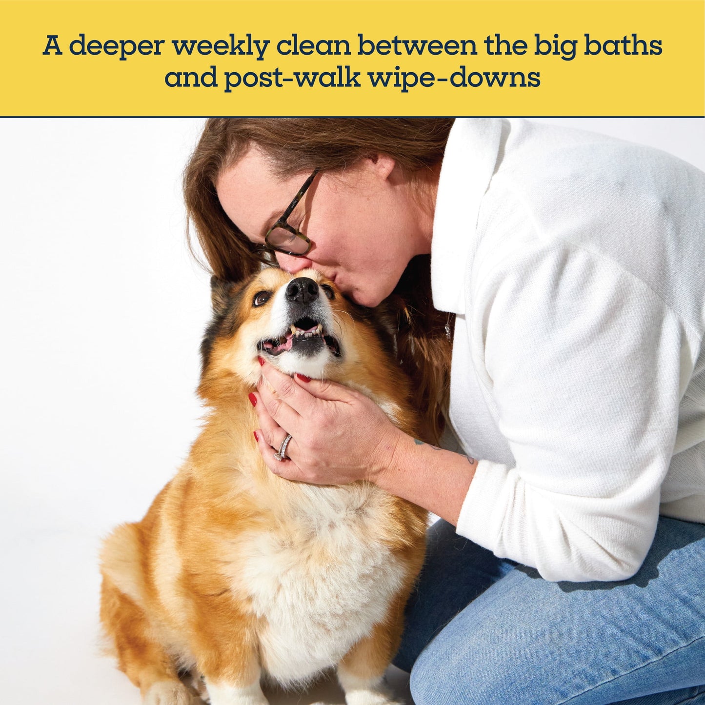 Pet Life Unlimited Waterless Powder All-in-One Applicator Dog Brush, Vanilla Ginger, 1pk