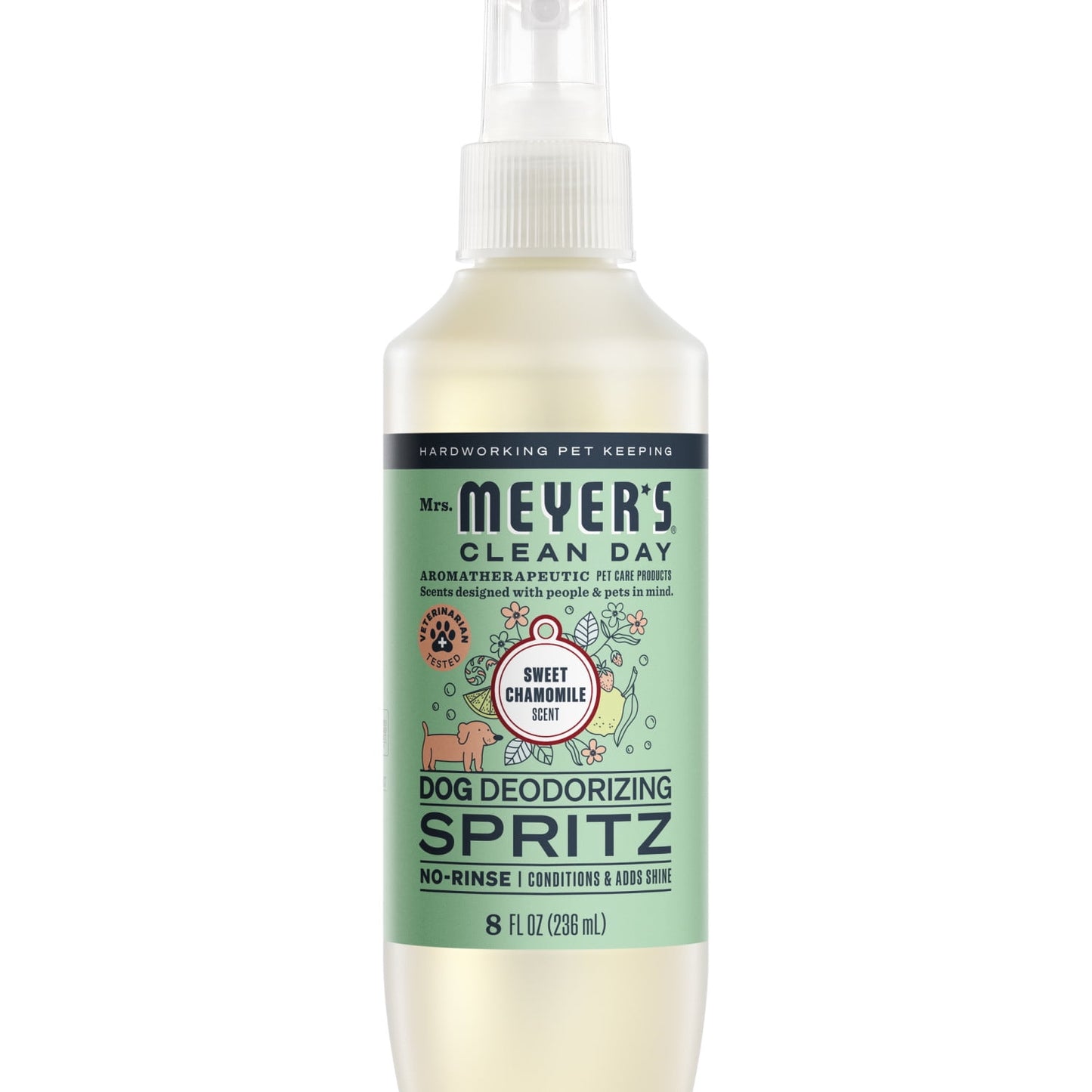 Mrs. Meyer's Clean Day Dog Deodorizing Spray, Sweet Chamomile Scent, 8oz