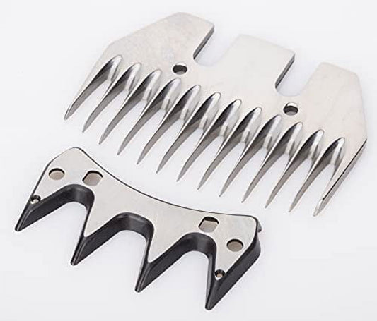 13 Teeth Straight Blades GTS1 Clipper Sheep Shearing Replacement Steel Oster