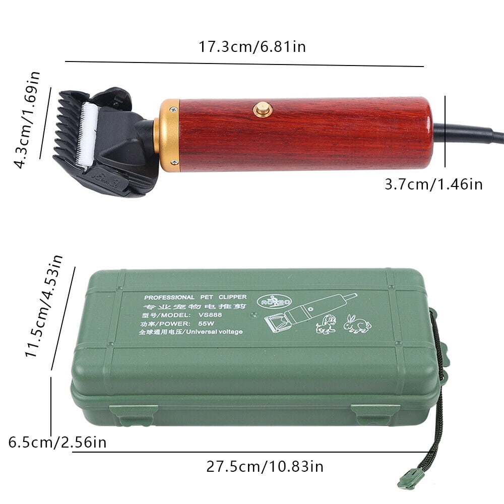 DENEST 55W Electric Pet Clipper Goat Sheep Shears Animal Hair Trimmer Dog Cat Rabbit Animal Shave Grooming Wool Shearing Farm Supplies