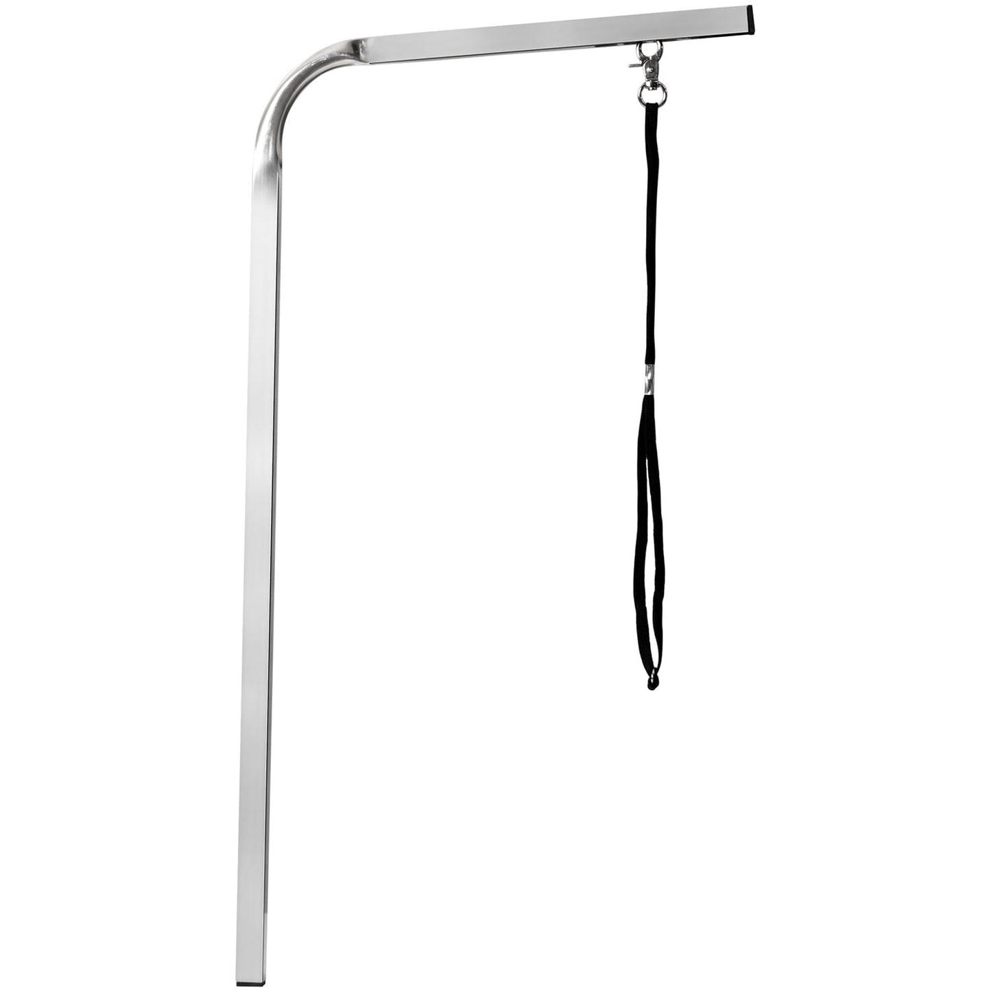 Pefilos 44" Hydraulic Pet Grooming Table for Large Dogs Professional Heavy Duty Adjustable Height - Portable Trimming Table Drying Table w/Arm/Noose, Black