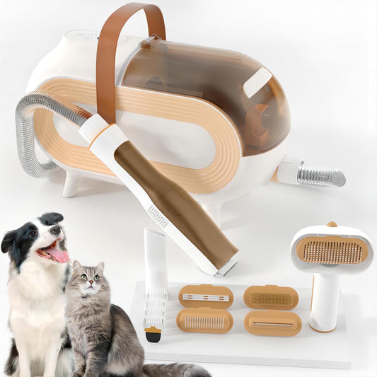 CATLK Pro Large Capacity 7-in-1 Pet Grooming Vacuum for Dogs, Cats