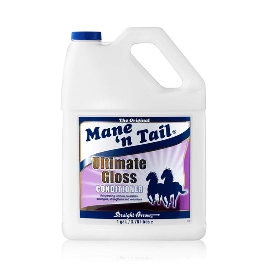 Mane 'n Tail Ultimate Gloss Conditioner 1 Gallon – Deeply Moisturizes, Strengthens & Restores Shine for Soft, Silky Coat, Mane & Tail, Also Great for Dogs