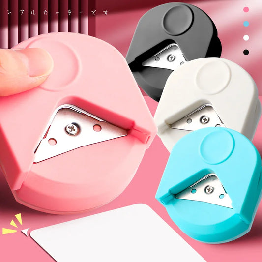 circle cutter button maker Corner round machine corner punching