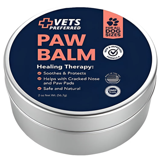 Vets Preferred Advanced Pad Protection | VETERINARIAN-GRADE Dog Paw Balm | Heals, Repairs, and Moisturizes Dry Noses and Paws | Effective | Ideal for Extreme Weather Conditions