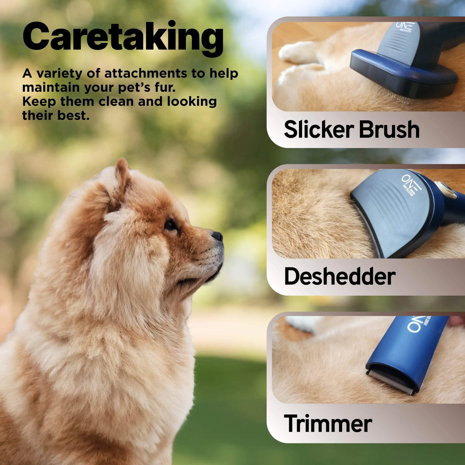 PROMOUNTS 7-Speed Detachable Corded Electric Clippers Set for Dog and Cat with Pet Grooming Vacuum & Accessories